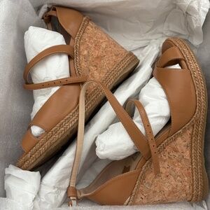 Jimmy Choo Alanah 105 Caramel Wedge